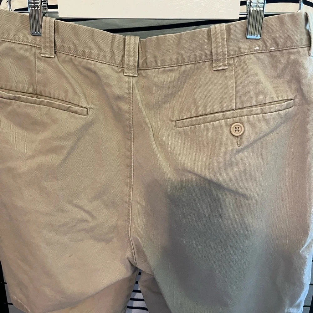 J. Crew Men's Gramercy Khaki Flat Front Shorts